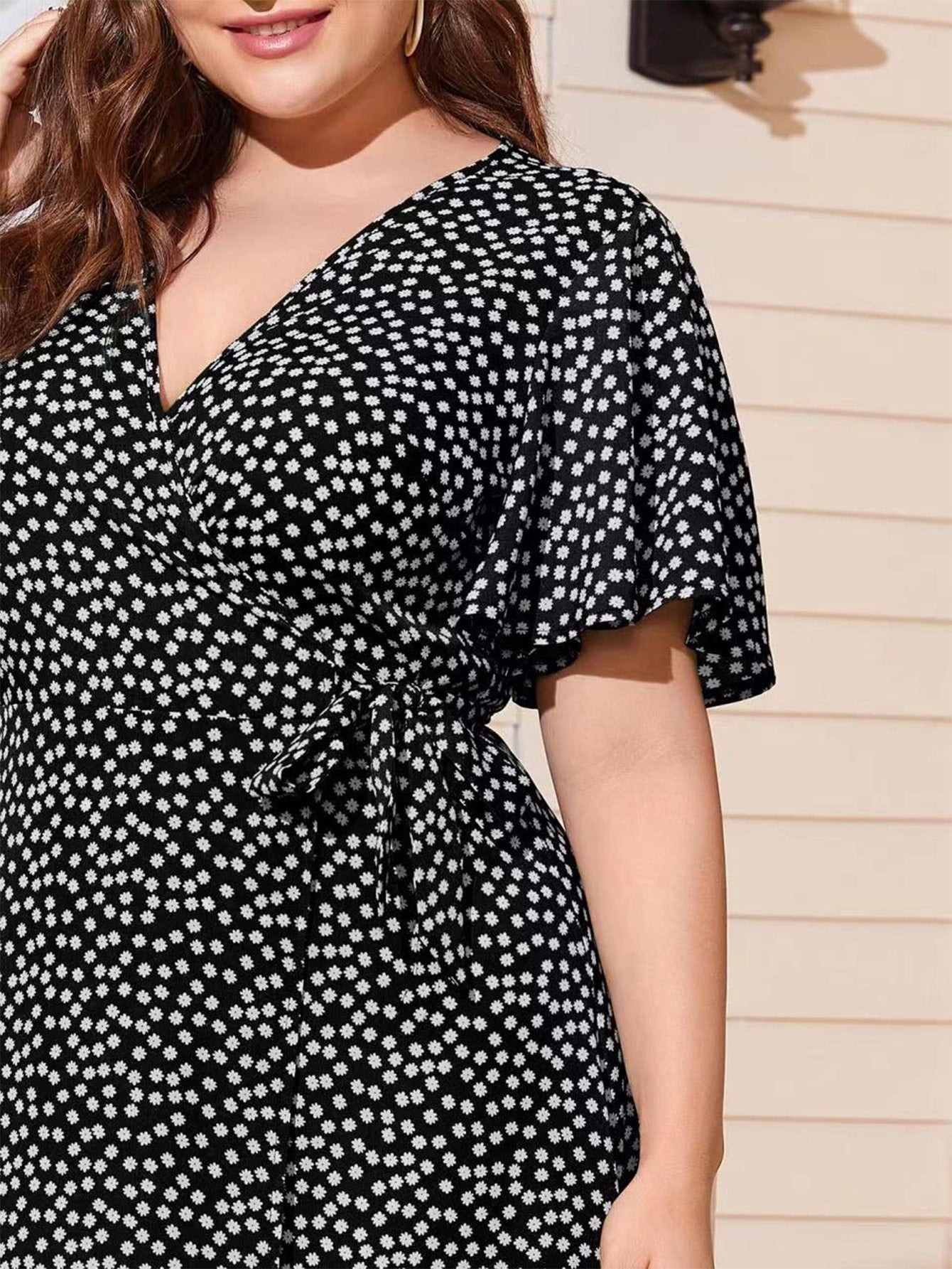 Vestido Midi Plus Size Feminino