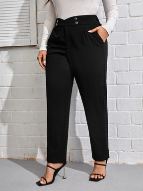 Calça Plus Size Feminina Alfaiataria