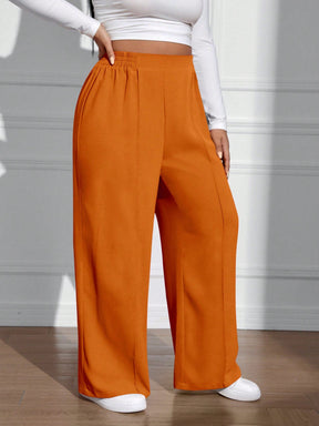 Calça Wide Leg Feminina Plus Size