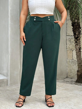 Calça Plus Size Feminina Alfaiataria