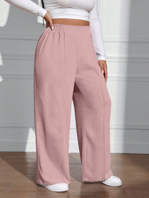 Calça Wide Leg Feminina Plus Size