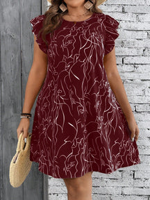 Vestido Curto Soltinho Plus Size