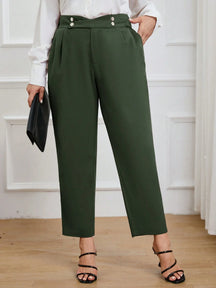 Calça Plus Size Feminina Alfaiataria