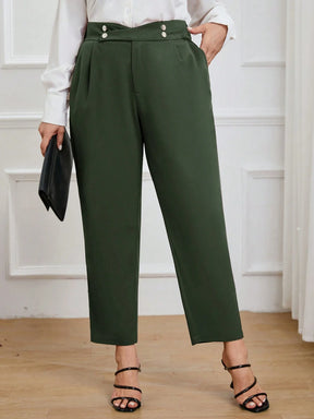 Calça Plus Size Feminina Alfaiataria