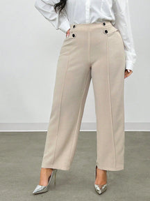 Calça Alfaiataria Feminina Plus Size