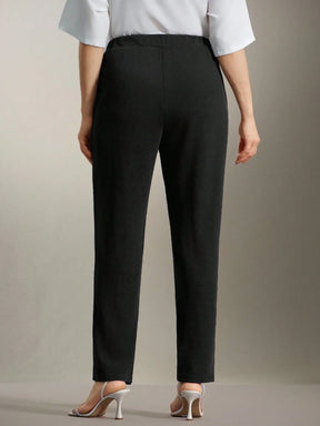 Calça Feminina Plus Size Reta Elegante
